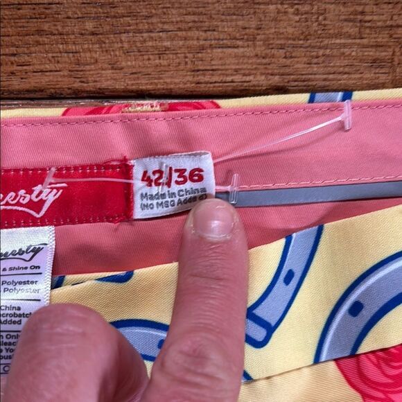 Stylish Yellow Patterned Women's Jeans - Picture 3 of 12